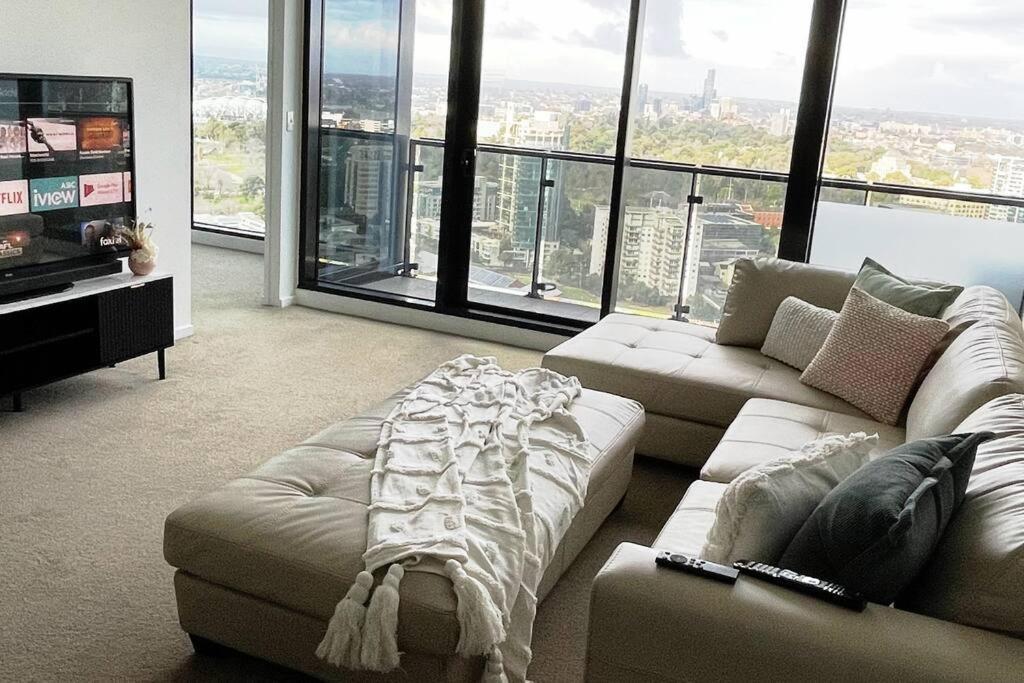 Lux 3 Bedroom Apartment In Southbank Melbourne Eksteriør bilde